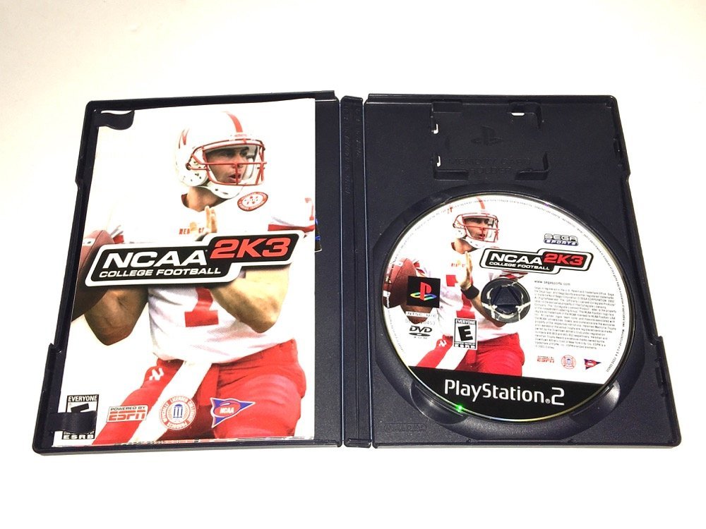 NCAA Football 2K3 for PlayStation 2 - Classic College Football Video Game | Perfect for Sports Fans & Retro Gaming Enthusiasts | Great for Game Nights & Nostalgic Play