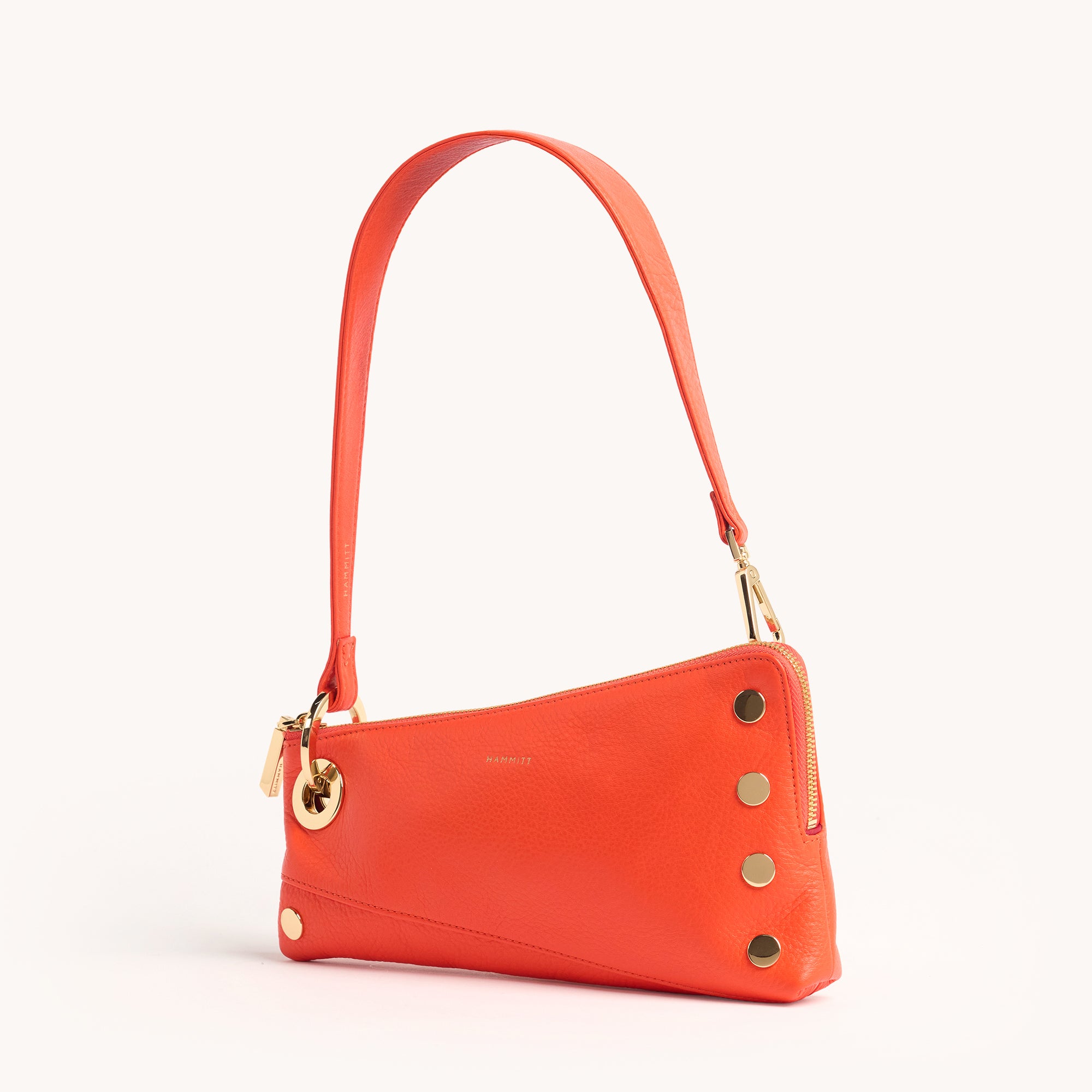 Nash Pochette Handbag - Stylish Habanero & Gold Crossbody Bag for Women | Perfect for Parties, Dates & Everyday Use