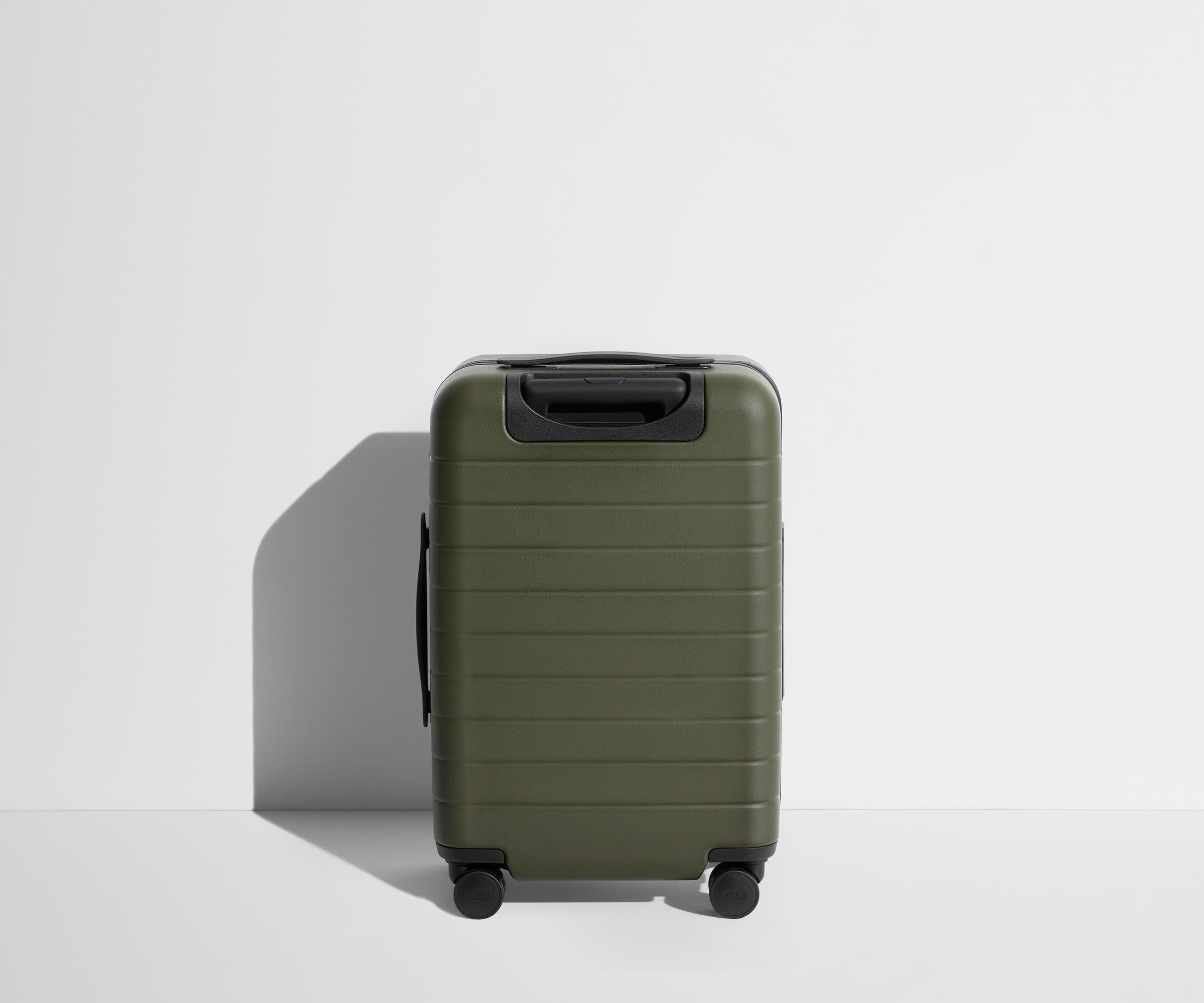 The Carry On Flex in Olive Green - Lightweight Expandable Luggage for Travel, Business & Weekend Getaways | Durable Spinner Suitcase with 360° Wheels & TSA Lock