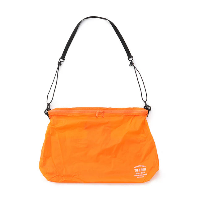 TO&FRO ULTIMATE LIGHTWEIGHT SHOULDER BAG - REDDISH ORANGE | Water-Resistant Crossbody Purse for Women | Perfect for Travel, Gym & Everyday Use