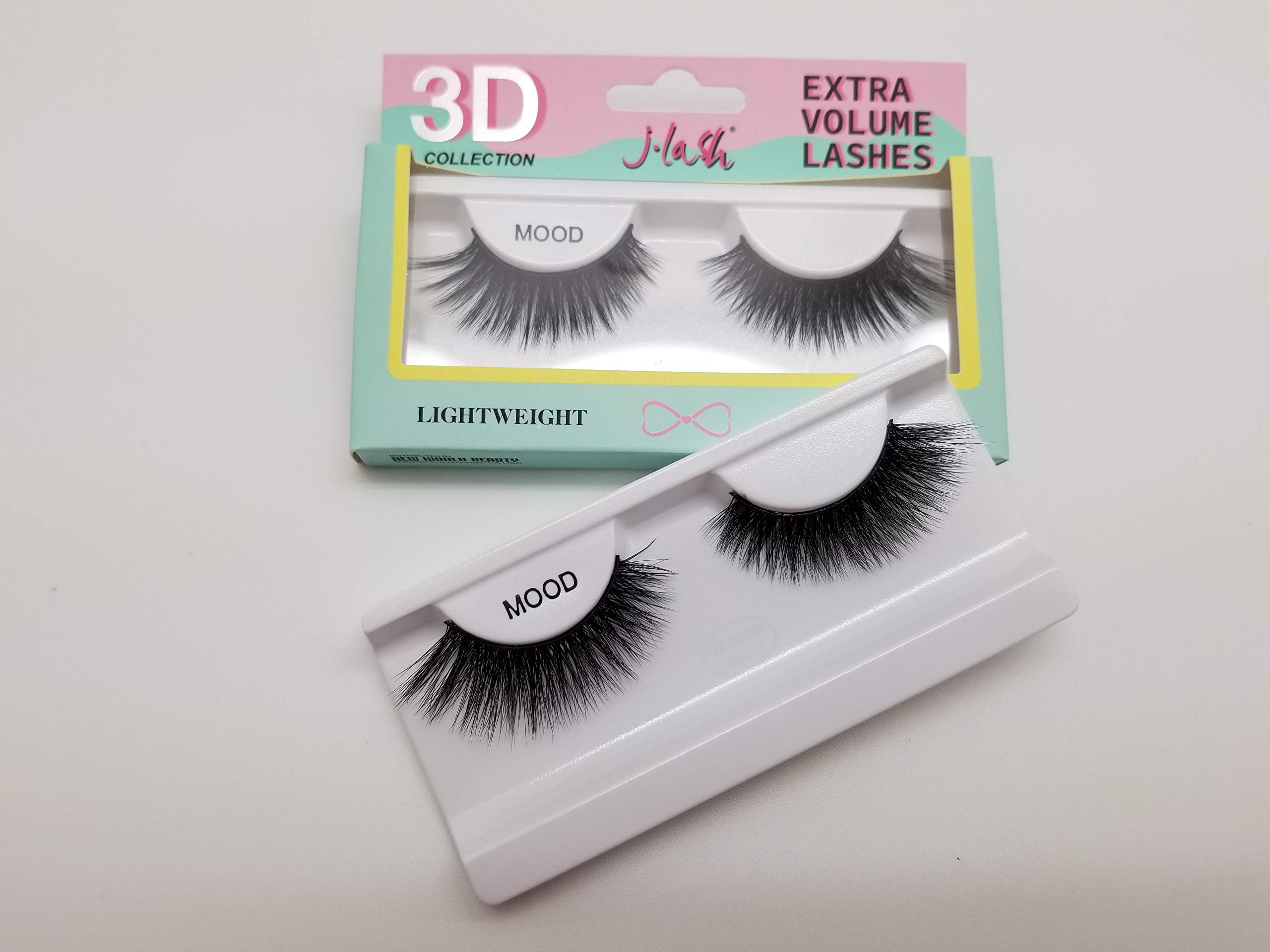 3D False Eyelashes - 100% Handmade Faux Mink Lashes (MOOD) for Natural Volume & Dramatic Look | Perfect for Weddings, Parties & Daily Wear