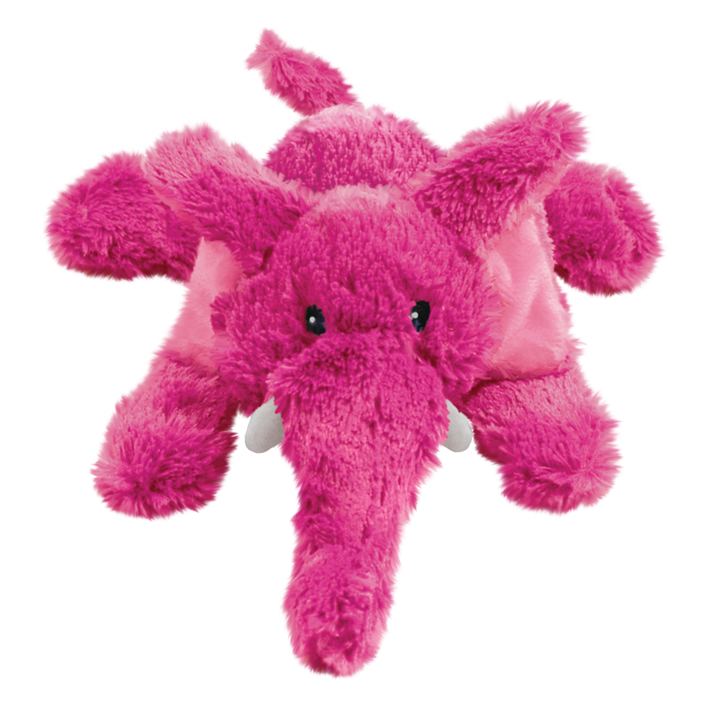 KONG Cozie Elmer Plush Dog Toy - Soft & Durable Chew Toy for Small & Medium Dogs - Perfect for Playtime, Training & Cuddling at Home or Outdoors