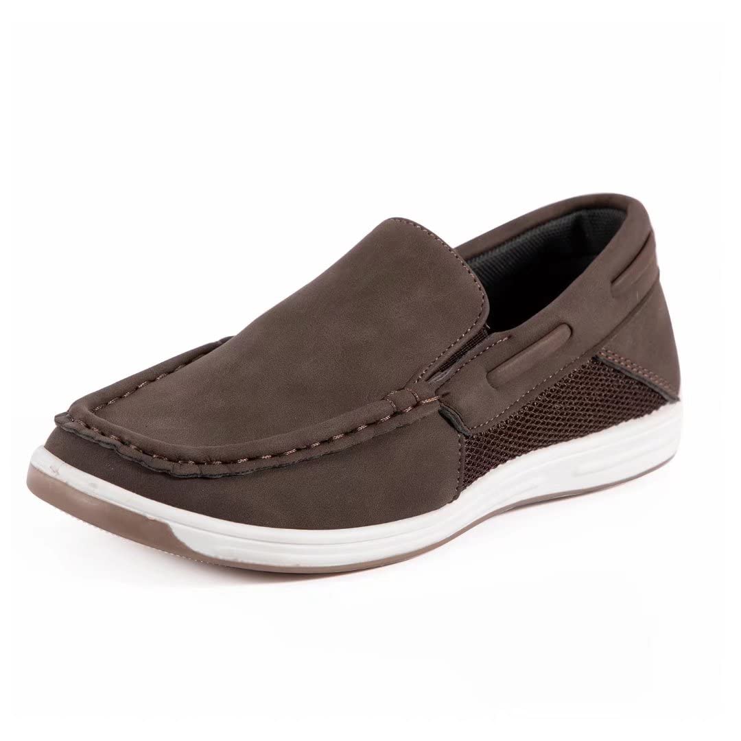 CHERRY POPO Boys Loafers | Kids Casual Boat Shoes for School & Dress | Comfortable Slip-On Shoes for Boys | Perfect for School, Parties & Formal Occasions