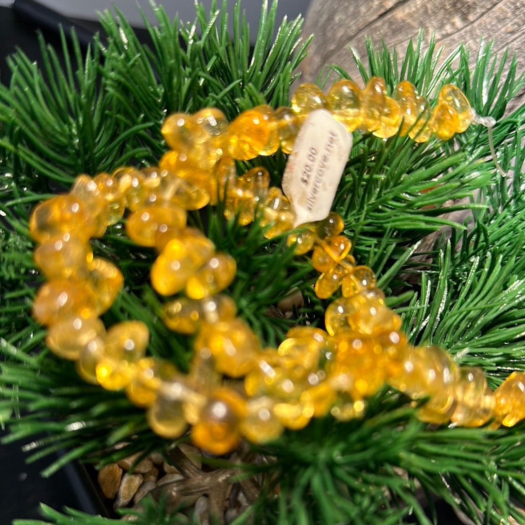 Natural Citrine Bead Strand for Jewelry Making - 6mm Round Gemstone Beads for Necklace, Bracelet & DIY Craft Projects - Healing Crystal for Positive Energy & Abundance