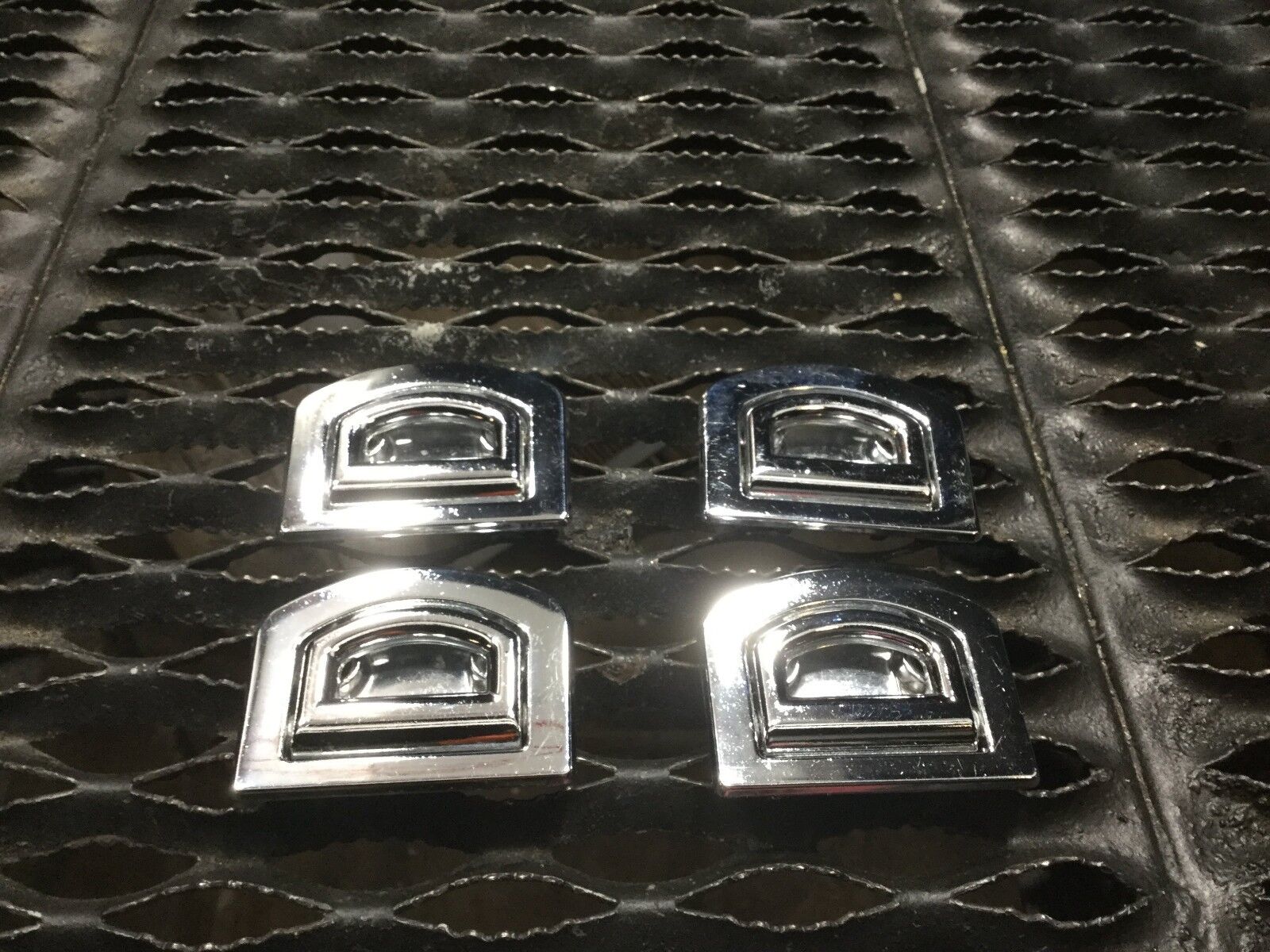 05-08 Audi A4 Rear Trunk Cargo Hook Set of 4 - OEM Replacement Parts - Perfect for Securing Groceries, Luggage & Sports Equipment