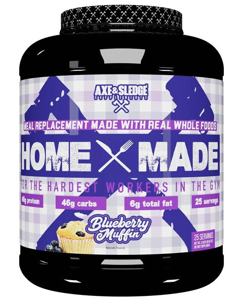 Axe & Sledge Home Made 2825g Premium Protein Powder - Ideal for Bodybuilding, Muscle Recovery & Post-Workout Nutrition