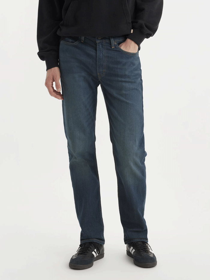 Levi's Men's 514 Straight Fit Jeans - Midnight Blue Denim Pants for Casual Wear & Everyday Comfort