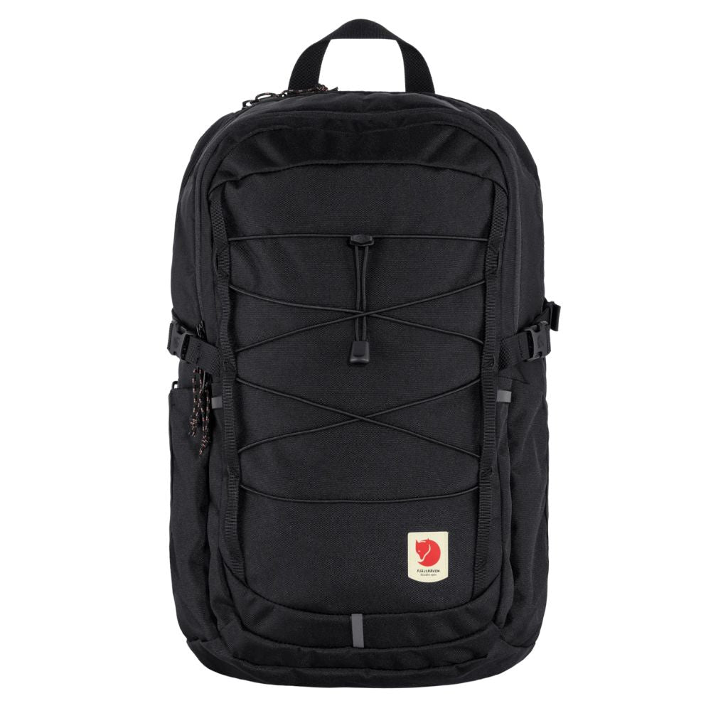 Fjallraven 15 Skule 28L Backpack - Durable Water-Resistant School & Travel Backpack for Men & Women - Perfect for Hiking, Commuting & College (Black)