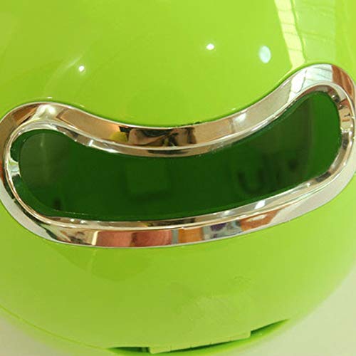 Waterproof ABS Wall Mounted Toilet Paper Holder - Creative Ball Shape Bathroom Tissue Dispenser, Punch-Free Roll Cover, Green - Perfect for Bathroom, Kitchen & RV Storage