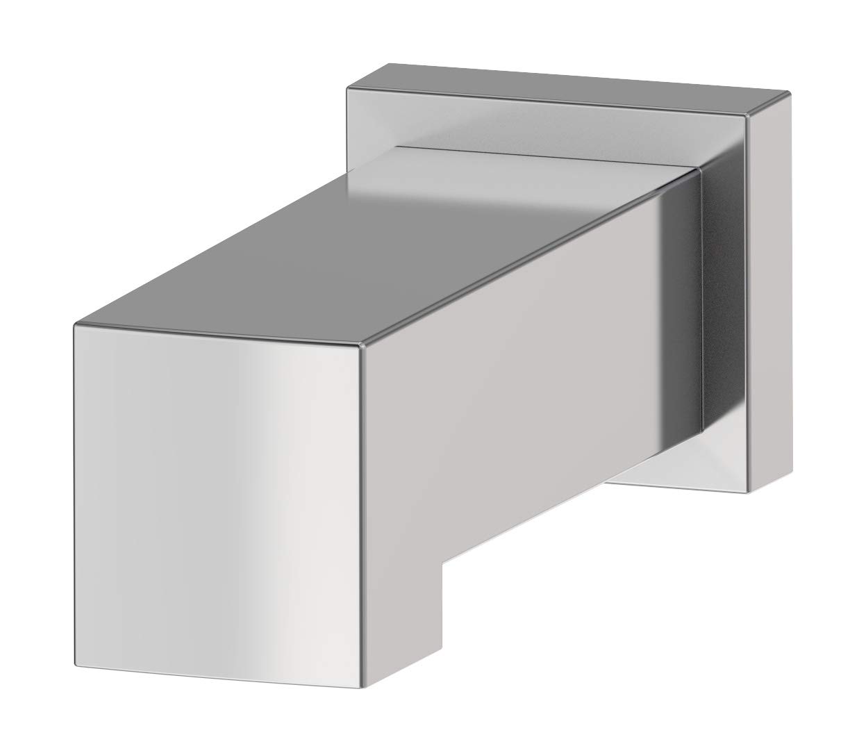 Symmons 361TS-SS Duro Slip-On Non-Diverter Tub Spout in Polished Chrome - Premium Bathroom Faucet for Shower and Bathtub Installation - Perfect for Home Renovation and Plumbing Upgrades