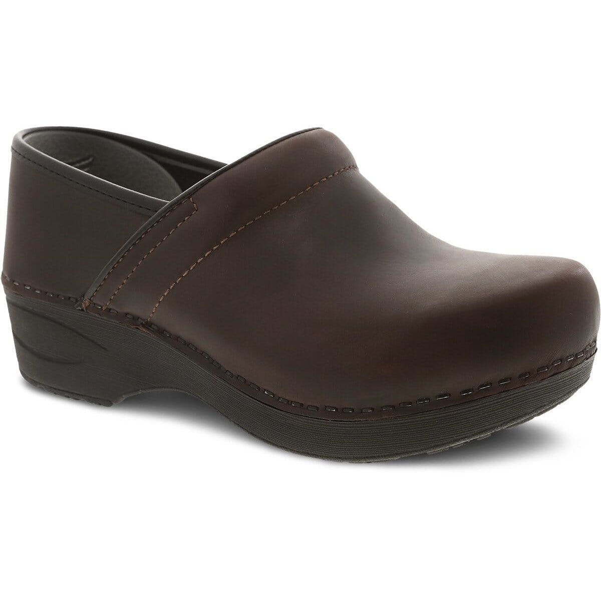 DANSKO XP 2.0 Waterproof Leather Clogs for Women - Slip Resistant Comfort Shoes for Nurses, Chefs & Healthcare Workers - Perfect for Hospital, Kitchen & Indoor Work Environments
