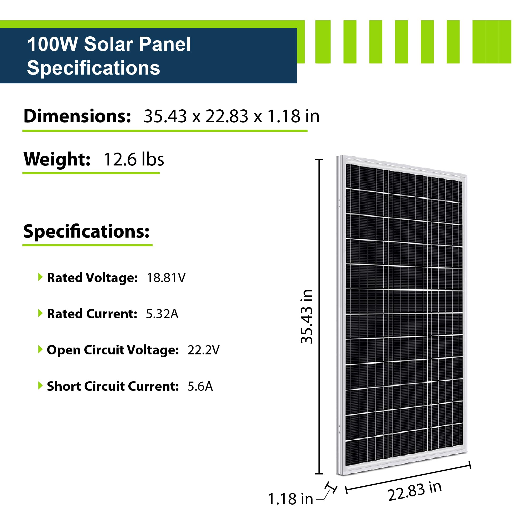 200W 12V Solar Panel Kit with MPPT Charge Controller | ExpertPower 200W Monocrystalline Solar Panel & 20A Regulator | Perfect for RV, Camper, Boat, Off-Grid Cabins & Solar Projects | Renewable Energy Solution for Outdoor Adventures & Emergency Power Backup