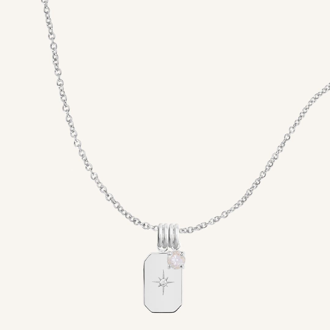 Thrive Charm Necklace - Elegant Stainless Steel Inspirational Jewelry for Women | Perfect for Daily Wear, Gifts & Special Occasions