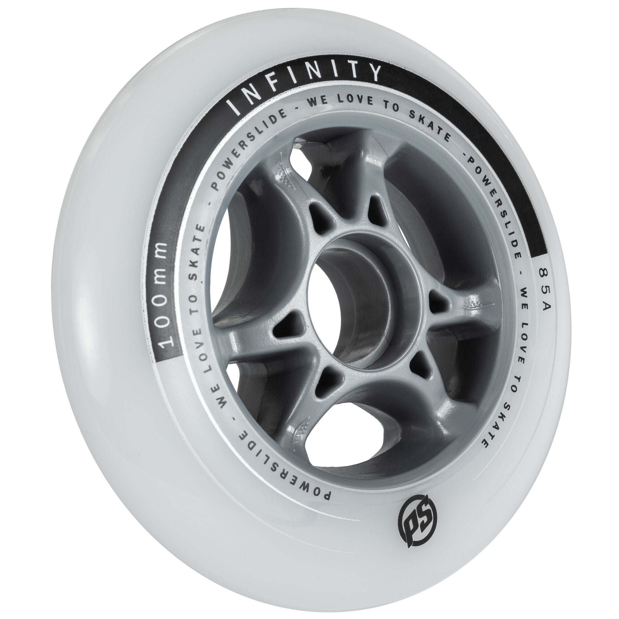 Infinity 100/85A Skateboard Wheels - High Performance 85A Hardness for Smooth Rides - Perfect for Street Skating, Cruising & Tricks