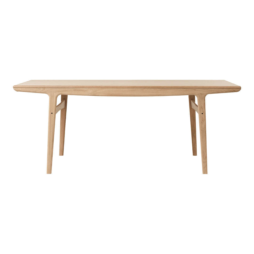 Evermore Dining Table - Modern Wooden Kitchen Table for 6 - Perfect for Family Dinners & Entertaining Guests