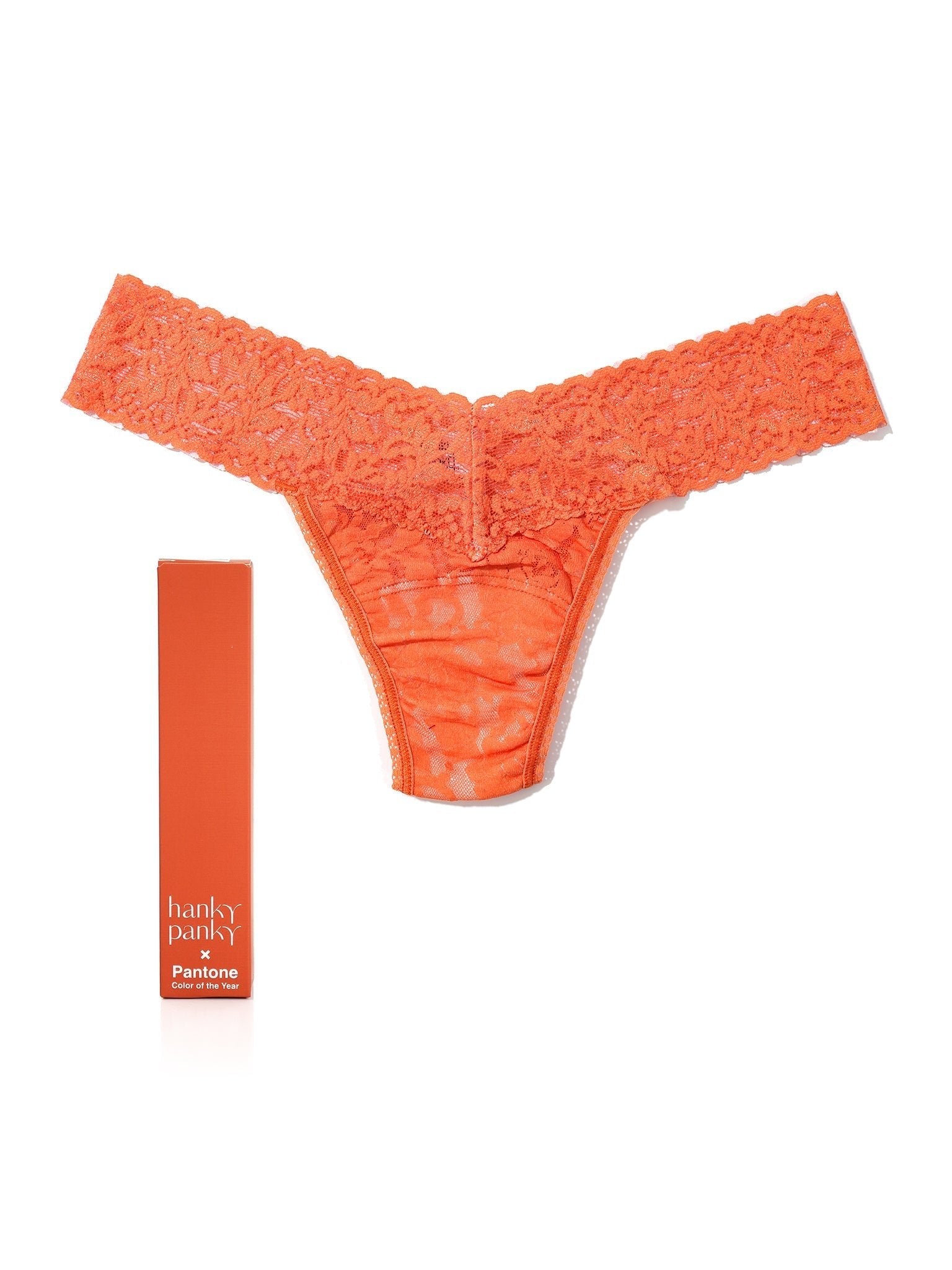 Signature Lace Low Rise Thong - Sexy Comfortable Underwear for Women | Perfect for Everyday Wear, Date Night & Special Occasions