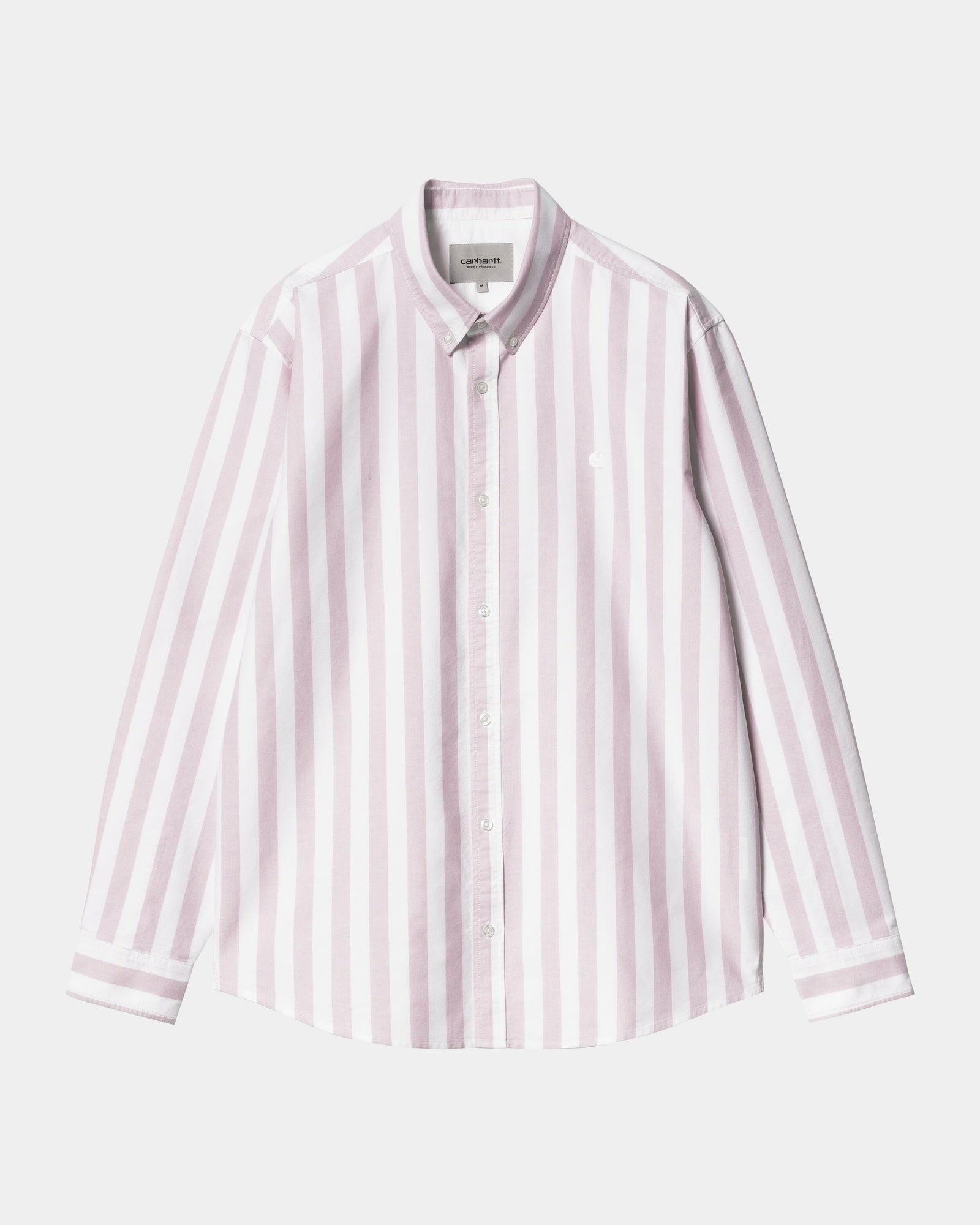 Dillon Stripe Shirt for Men - Hortensia & White Casual Button Down Shirt | Perfect for Office, Date Night & Summer Outfits