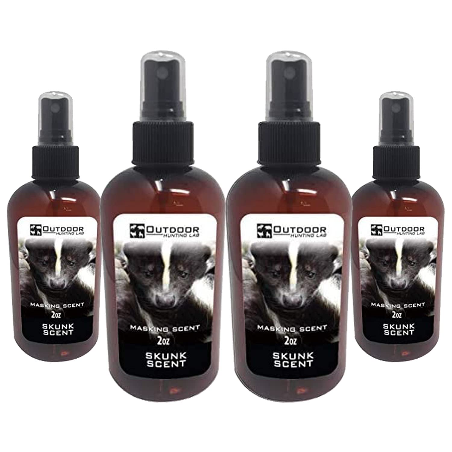 Skunk Scent Spray 2 oz - Strong Skunk Urine Odor Eliminator & Prank Spray for Outdoor Use, Hunting Camouflage, and Practical Jokes