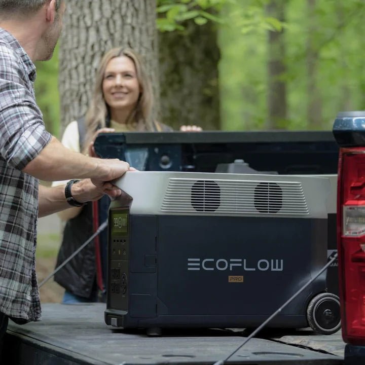 EcoFlow DELTA Pro 3600Wh 3600W Portable Power Station Solar Generator - Backup Power for Home, Camping & Outdoor Adventures