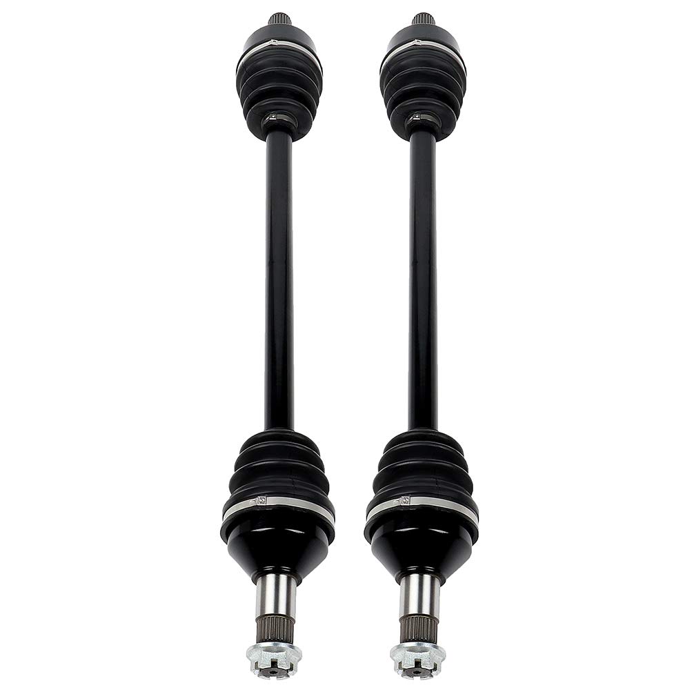 CCIYU CV Joint Half Axle Drive Shaft Assembly Replacement for Arctic Cat Wild 4 X 1000 (A302302-2) - 2 Pack - Fits 2012-2015 Models - Front Left & Right - Perfect for Off-Road ATV Maintenance & Trail Repairs