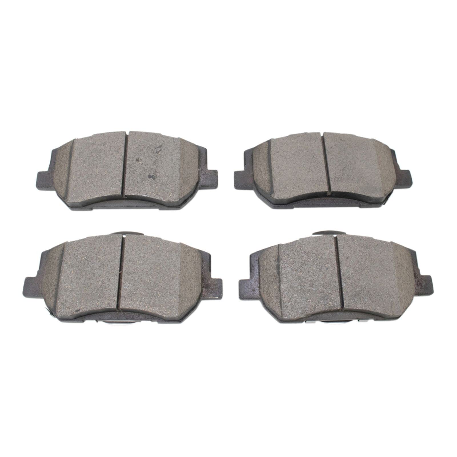 Ceramic Front Brake Pads for 2019-2020 Hyundai Santa Fe - High Performance, Low Noise & Dust - Perfect for City Driving & Highway Commuting
