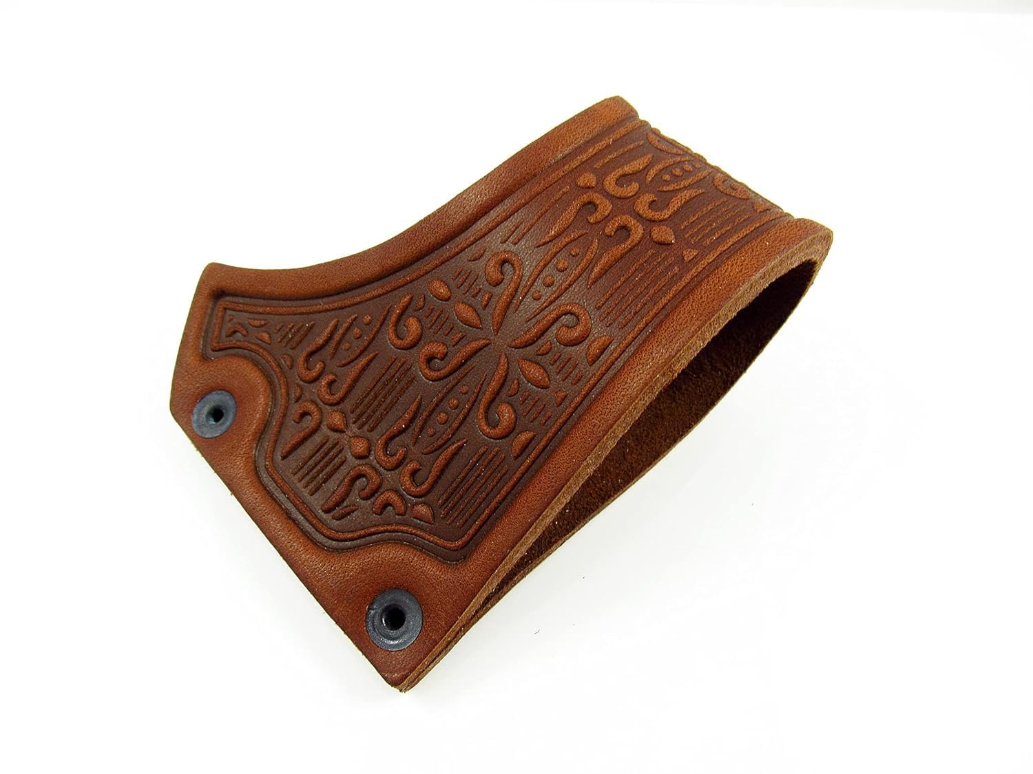 Premium Genuine Leather Tobacco Pipe Stand - Handcrafted for Pipe Smokers (Nordic G) | Perfect for Home, Office & Smoking Lounges