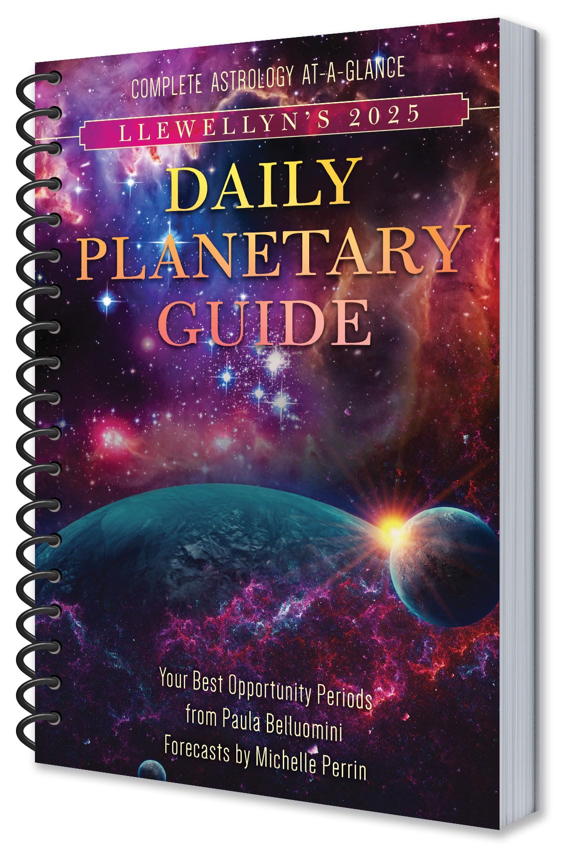 Llewellyn's 2025 Daily Planetary Guide: Complete Astrology Calendar with Moon Phases & Horoscopes | Perfect for Astrology Lovers, Spiritual Planning & Daily Guidance | 2025 Almanac & Datebook