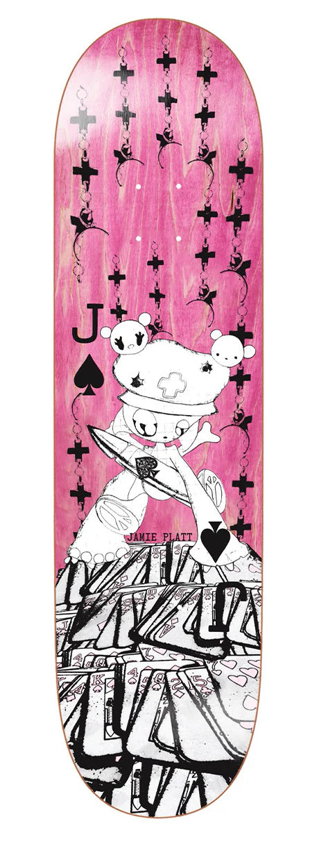 Polar Jamie Platt Casino Deck Skateboard (8.25/8.5) - Premium Quality Skateboard for Street & Park Riding - Perfect for Skaters & Collectors