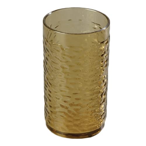 9.5 oz Pebbled Plastic Tumbler - Durable & BPA-Free Drinking Cup for Coffee, Tea, Juice - Perfect for Office, Travel, and Outdoor Activities