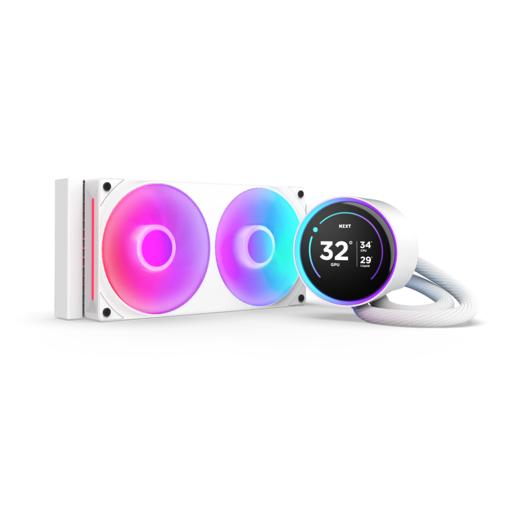 Kraken Elite 240 RGB All-in-One Liquid CPU Cooler - High Performance RGB Lighting, Quiet Cooling for Gaming PCs & Workstations - Perfect for Overclocking & High-End Gaming Setups