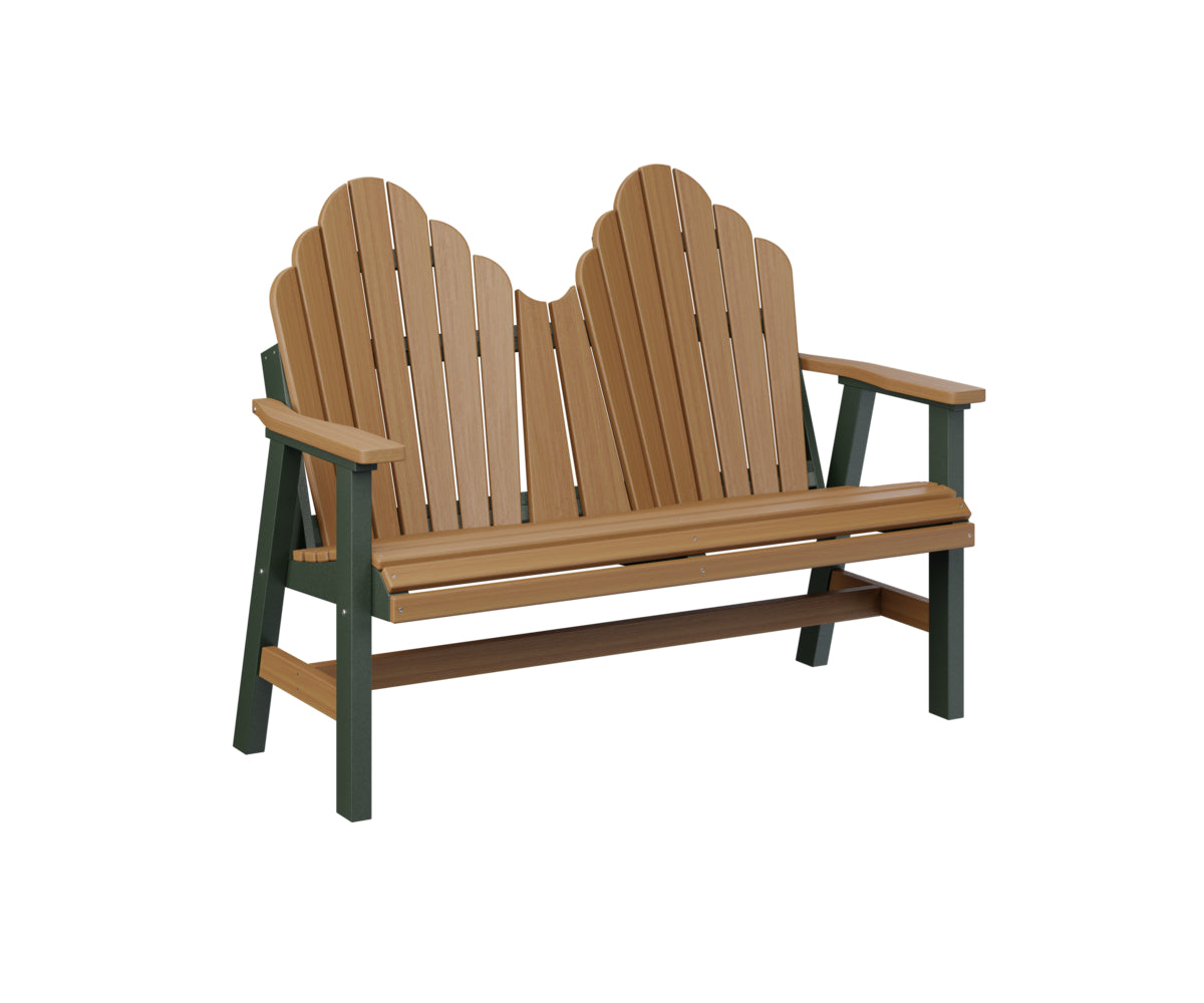 Berlin Gardens Cozi Back Loveseat - Outdoor Patio Furniture Set with Cushions, Weather-Resistant & Comfortable for Garden, Deck, Poolside Relaxation