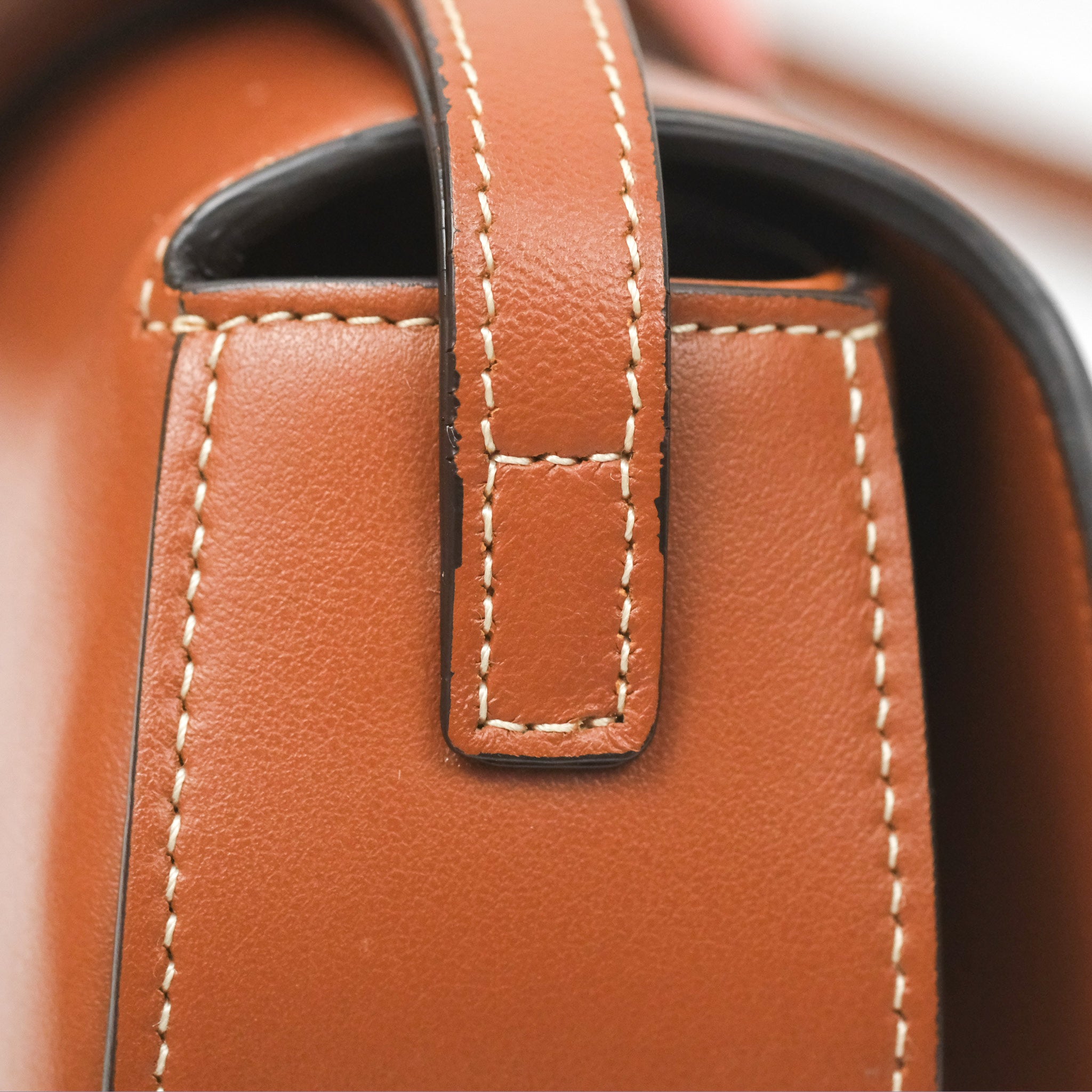 Celine Clutch on Strap Tabou Tan Calfskin Leather Crossbody Bag - Elegant Women's Handbag for Evening Parties & Date Nights