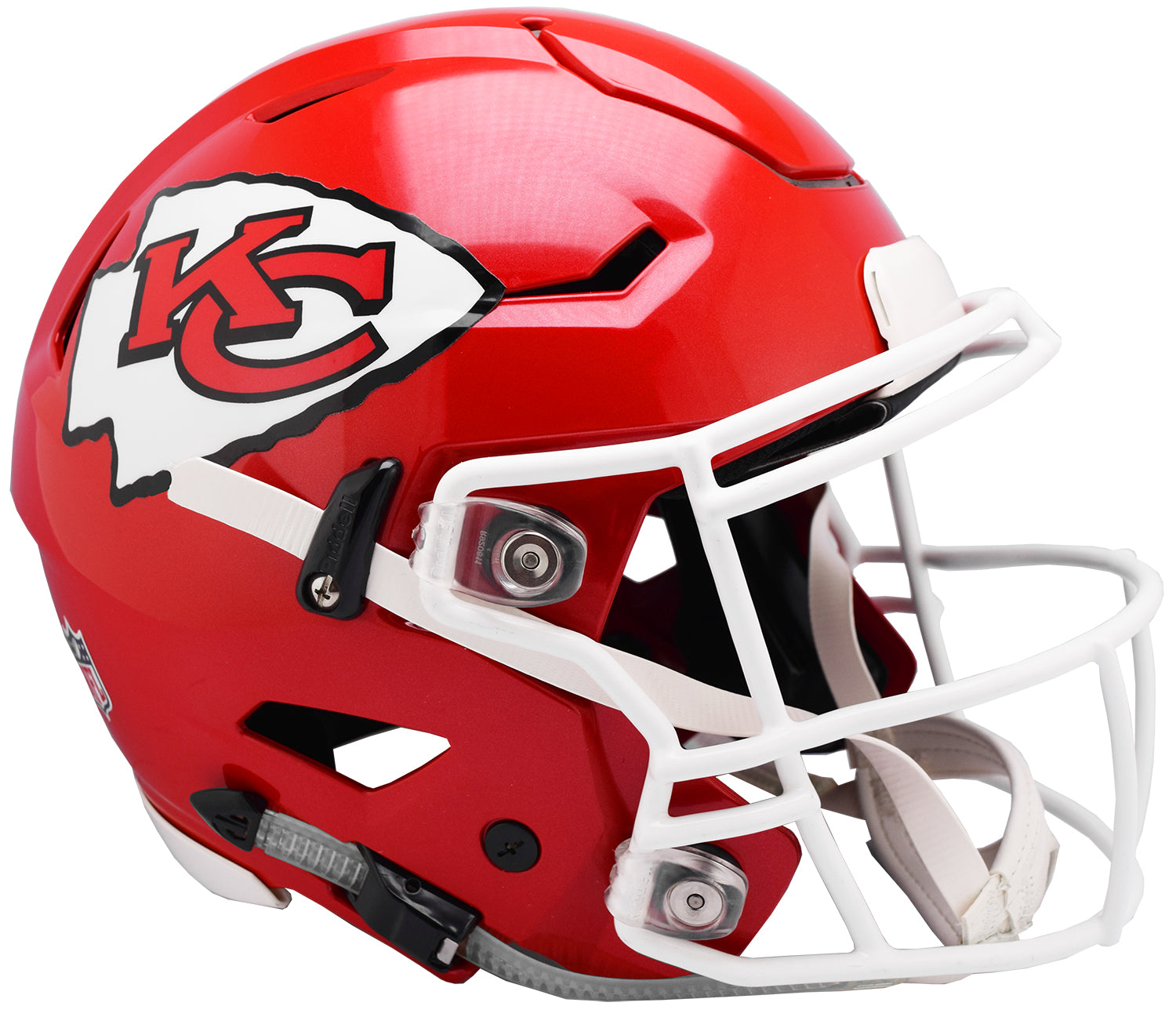 Authentic Riddell SpeedFlex Full-Size Football Helmet - Kansas City Chiefs Official NFL Gear - Perfect for Game Day, Collectors & Sports Fans