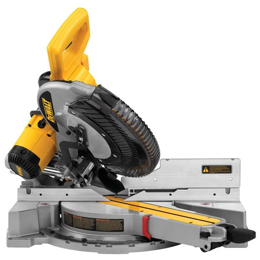 DEWALT 12-Inch Double Bevel Sliding Compound Miter Saw - Professional Woodworking Tool for Crown Molding, Baseboards & Framing Projects