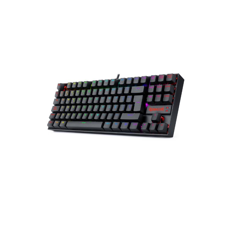 Redragon Kumara K552 RGB Mechanical Gaming Keyboard with Red Switches - Black | Perfect for PC, Mac, and Gaming Laptops | Ideal for Esports, Streaming & Office Work