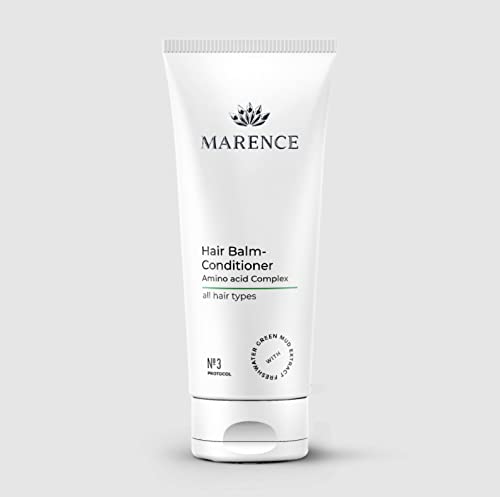 Marence Amino Acid Complex Hair Balm & Conditioner - Deep Moisturizing Treatment for Dry, Damaged Hair - Perfect for Daily Use, Salon Styling & Post-Color Care