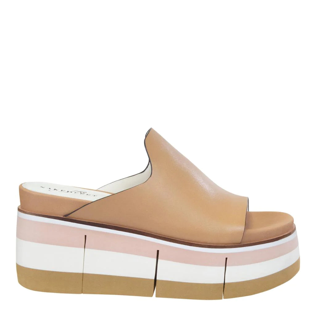 Flow Platform Sandal for Women - Comfortable Ecru Summer Beach Shoes | Perfect for Walking, Travel, and Outdoor Activities