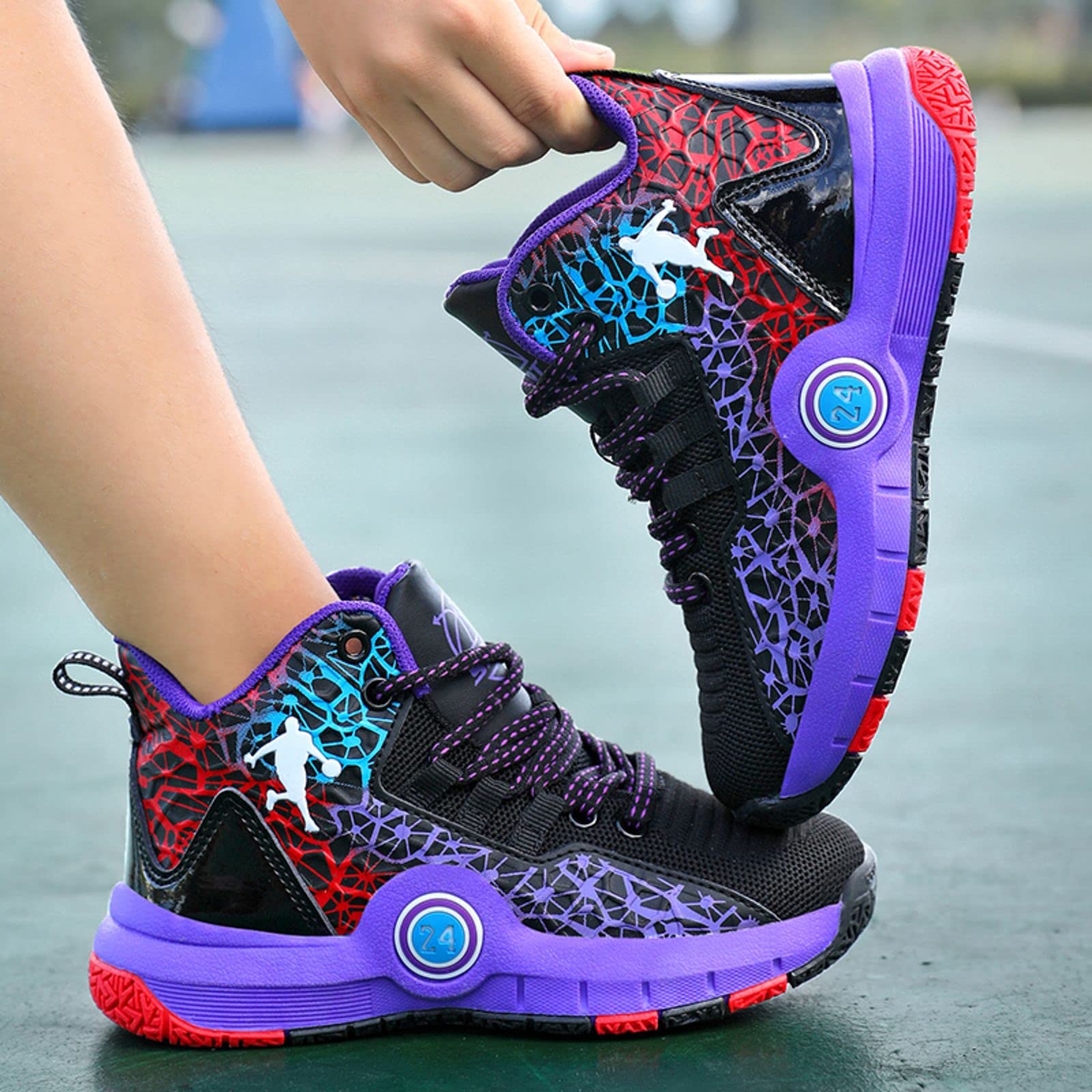 Best Basketball Shoes for Men & Women - High Performance, Comfort & Support - Perfect for Indoor & Outdoor Courts, Training & Games