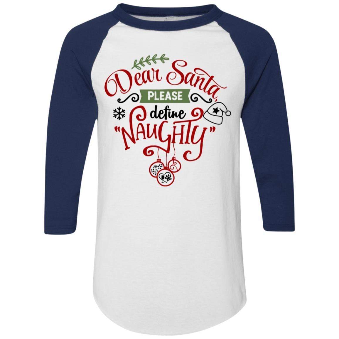 WineyBitches.Co Colorblock Raglan Jersey - Trendy Baseball Tee for Women | Soft & Comfortable Long Sleeve Shirt | Perfect for Casual Outings, Girls Night Out & Wine Tasting Events