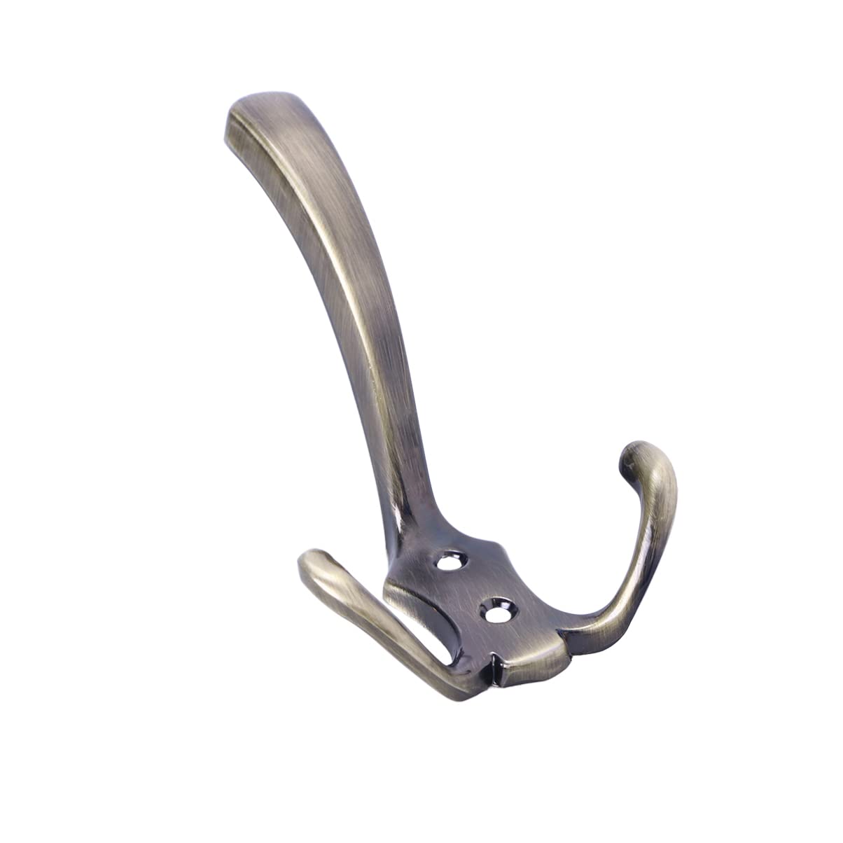 Healifty 12 Pack Stainless Steel Wall Mounted Hooks - Heavy Duty Coat Hooks for Bathroom, Towel Hanger, Robe Hook, Closet Organizer - Rustproof Cabinet & Door Hangers for Home, Kitchen, Laundry Room Organization