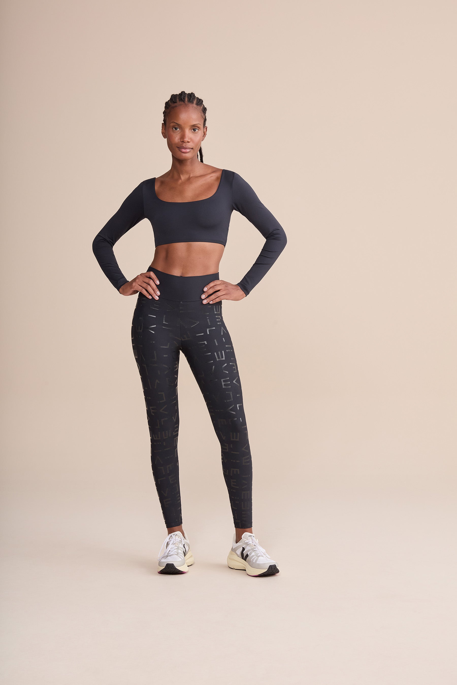 Hydefit® Adaptiv Icon Leggings - High Waist Yoga Pants for Women, Tummy Control Workout Leggings, Moisture Wicking & 4-Way Stretch - Perfect for Yoga, Gym, Running & Everyday Wear