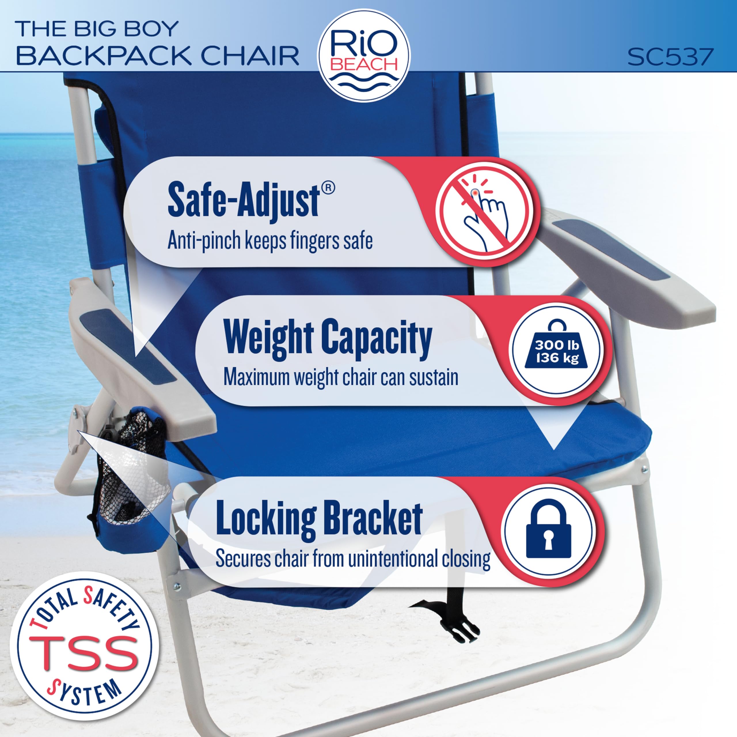 RIO Beach Big Boy 4-Position 13