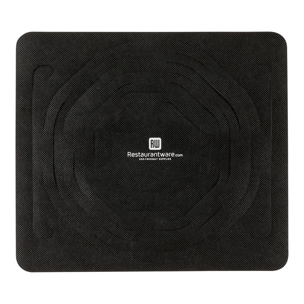 Black Small Mesh Takeout Bags 7.75