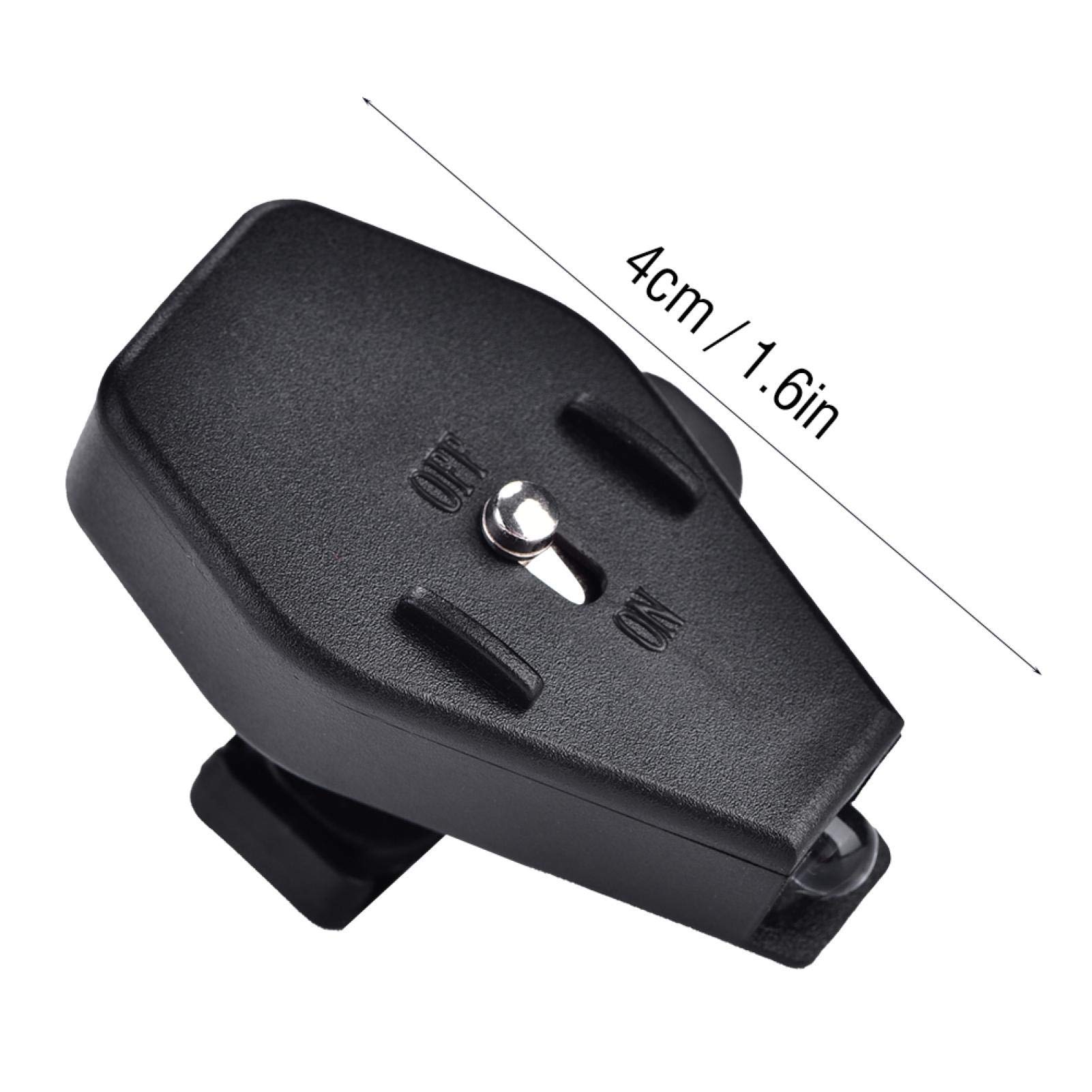 Zetiling Clip-On Eyeglass Lamp Light - Adjustable LED Reading Light for Books, Office, Study & Bedroom - Perfect for Night Reading, Studying & Working in Low Light