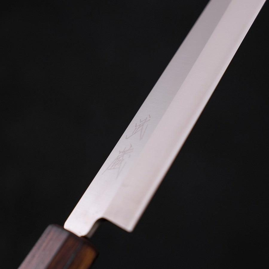 Premium Yanagiba Sushi Knife 210mm - AUS 8 High Carbon Steel Blade with Polished Sumi Urushi Handle - Perfect for Sushi Chefs & Japanese Cuisine Lovers