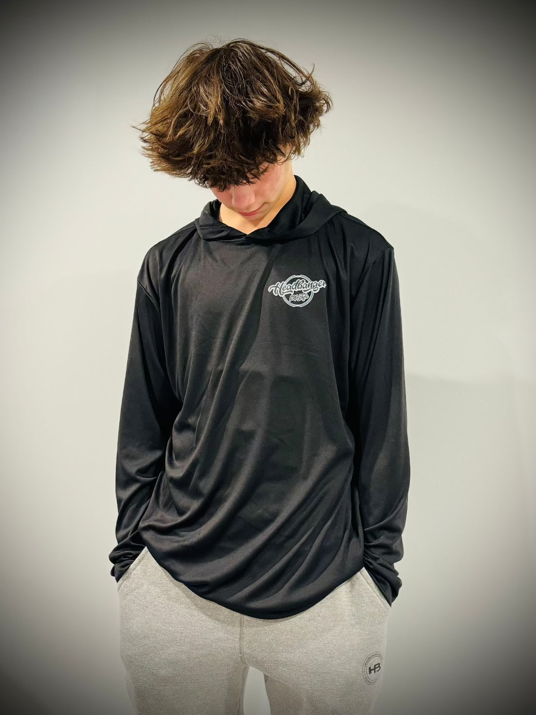 Headbanger Lifestyle Long Sleeve Lightweight Performance Hoodie - Spring Edition | Moisture-Wicking & Breathable Workout Hoodie for Gym, Running & Outdoor Activities