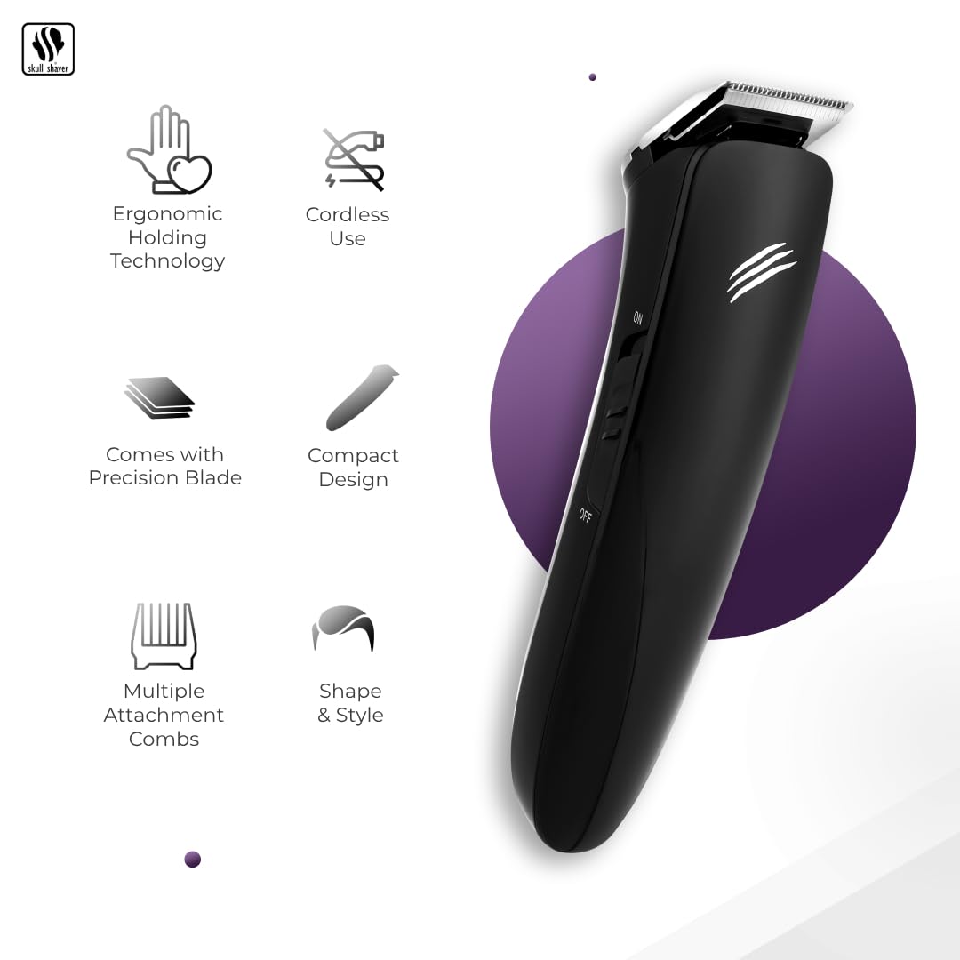 **Skull Shaver One Lion Gold PRO Men's Electric Face Shaver & Baby Beast Trimmer – Cordless Hair & Beard Grooming Kit with Precision Blades – Perfect Gift for Men – Ideal for Travel, Home, and Daily Grooming**