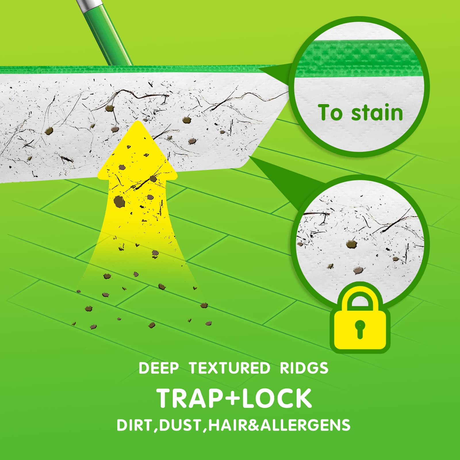 Swiffer Wet Mopping Pad Refills - 30 Count, Compatible with Swiffer Sweeper Wet Pads & Wet Sweeping Cloths | Multi-Surface Cleaning for Floors, Tiles & Hardwood