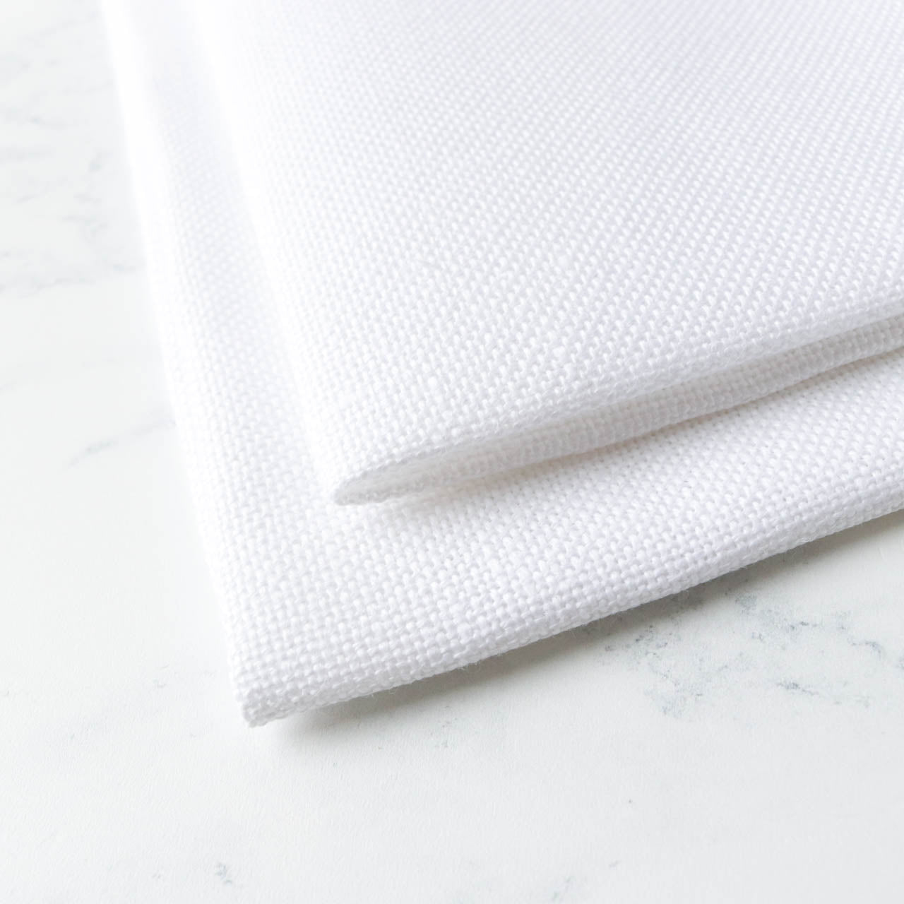 20-Pack Premium Cork Linen Cross Stitch Fabric - White Aida Cloth for Embroidery Projects, DIY Crafts & Home Decor