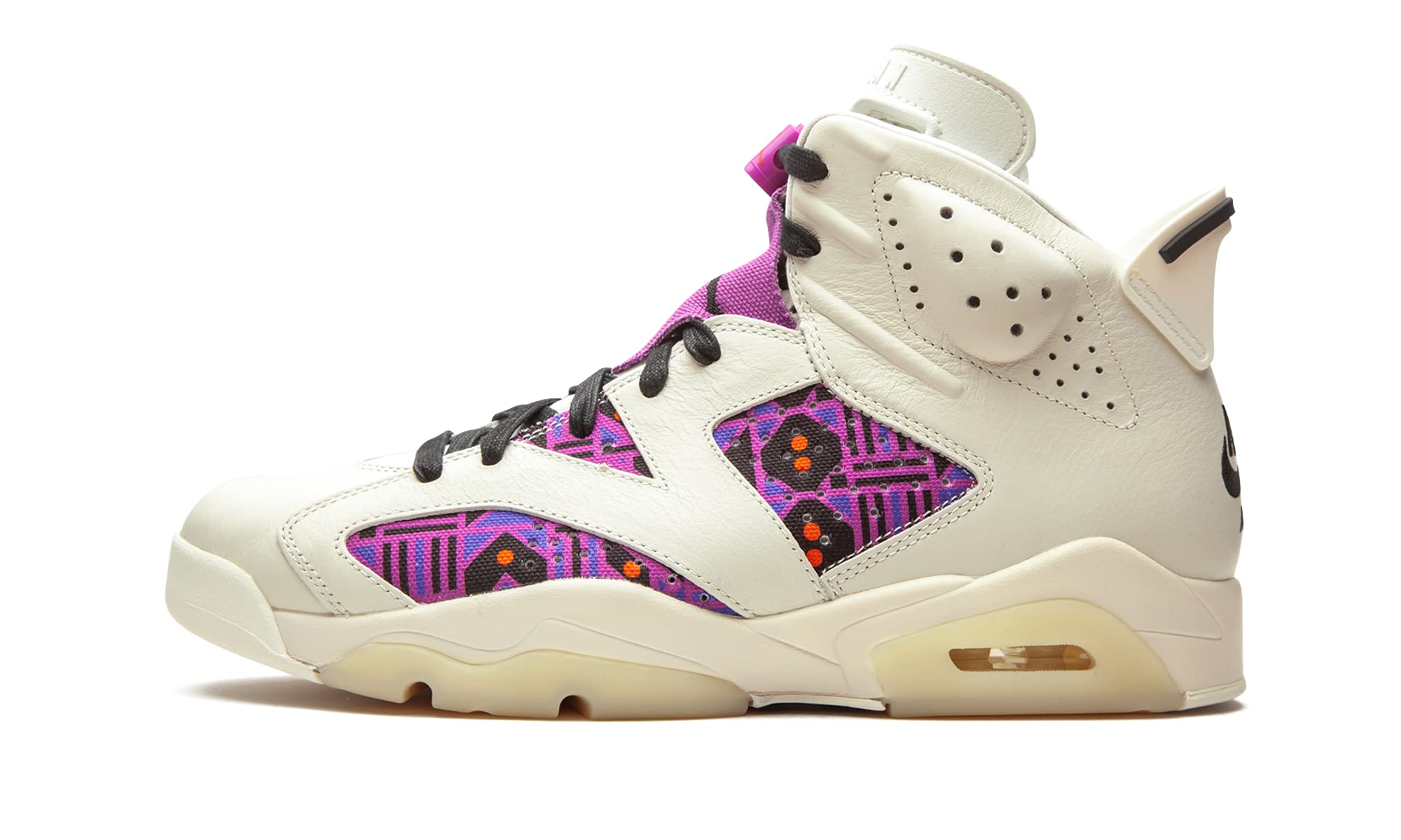 Jordan Air 6 Quai 54 Purple Men's Basketball Shoes - Size 8 | Retro Sneakers for Streetwear & Basketball Performance